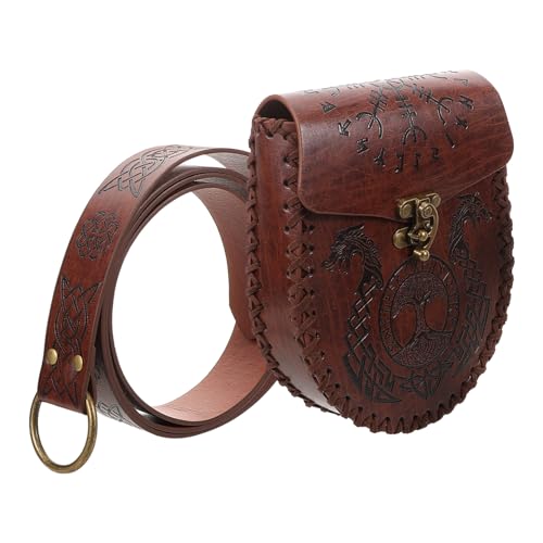 Pochette de ceinture médiévale et accessoire viking pour festival