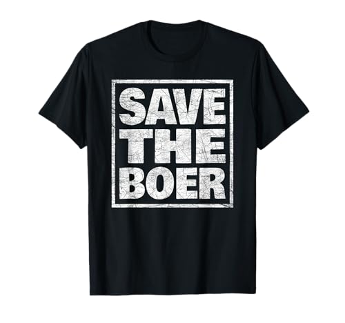Boer Farmer Resilience Südafrika Awareness Design T-Shirt
