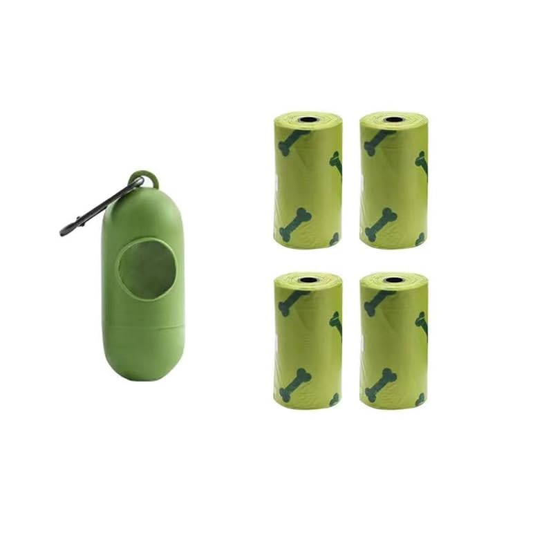 INTEAU Dog Poo Bags For Suzuki Wagon R Wagon R X5, Poop Bags with Dispenser Leak Proof Dog Waste Bags Biodegradable Environmentally friendly Doggie Doo Bags Pet Supplies,D