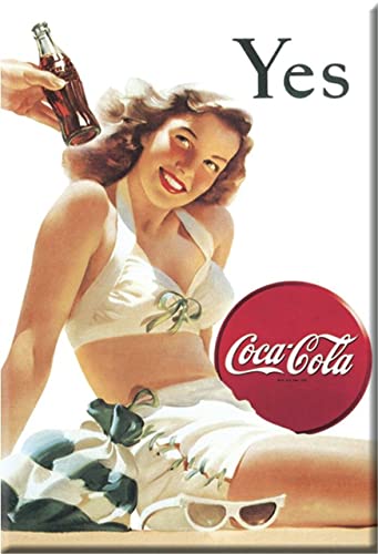 Imán de Refrigerador Coca-Cola Desperate Enterprises miniatura 1