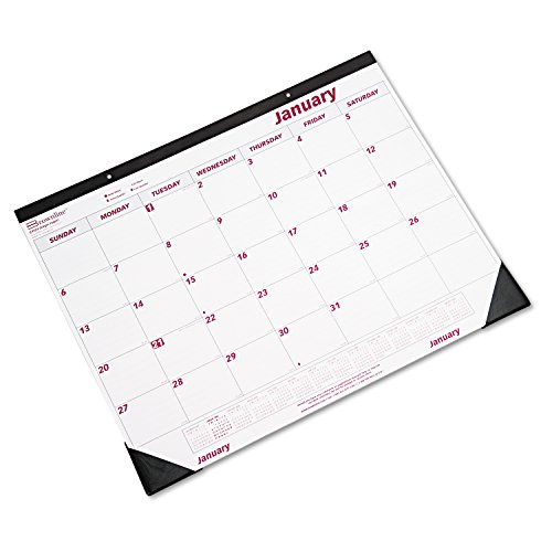 Brownline C1731 Monthly Deskpad Calendar, Chipboard, 22 x 17, 2016
