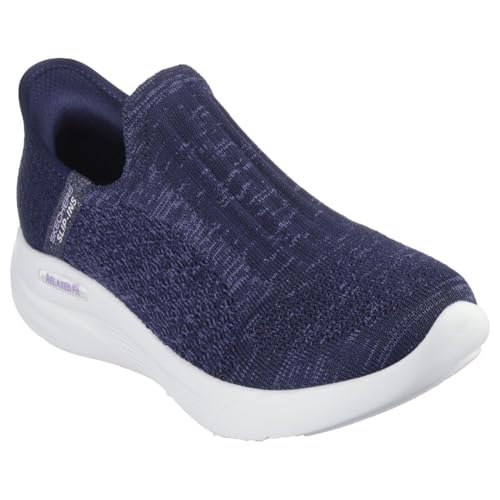 [Skechers] Xj[J[u[c Hands Free Slip-ins Relaxed Fit Sport fB[X Nvy=lCr[ 24.5 cm