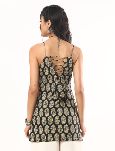 Image of Cotton Rich | Adjustable Back Tie-Up | Casual Ethnic | Short Kurti for Women Latest