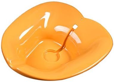 Ecosen Sitz Seats Bath Basin for Pregnant Woman Puerpera Hemorrhoids Treatment - Orange