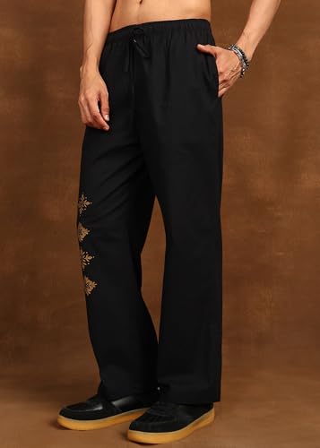 Image of Men's Cotton Linen Pajama