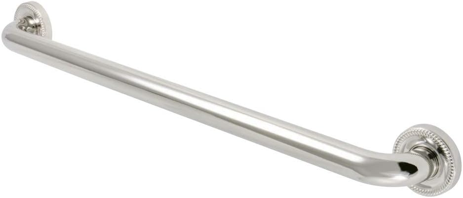 Kingston Brass DR914246 Camelon Grab Bar, Polished Nickel