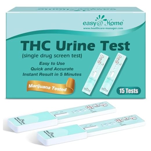 15 Pack Easy@Home Marijuana (THC) Single Panel Drug Tests Kit - #EDTH-114