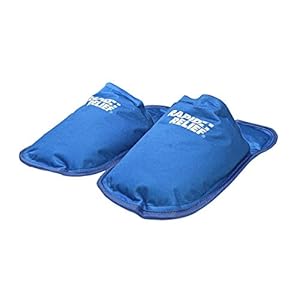 Rapid Relief Hot and Cold Therapy Slippers for Swollen and Painful Feet – Cooling Slippers for Neuropathy, Chemotherapy and Diabetes Foot Pain Relief, Swollen Feet Remedy