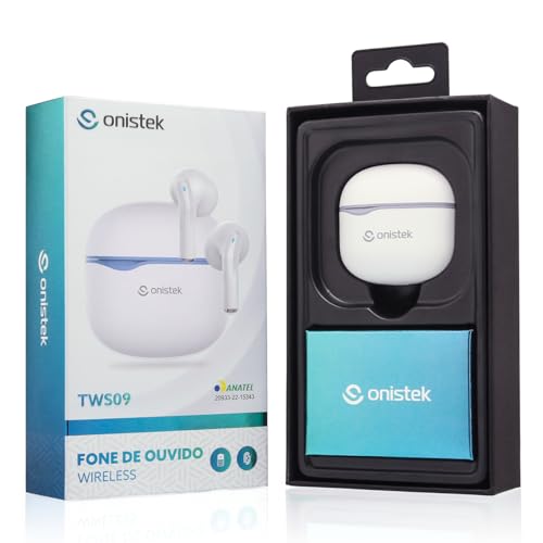 Fone De Ouvido Bluetooth 5.1 Wireless Sem Fio Touch Recarregável In-ear Microfone para Celular Noteb