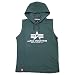 Produktbild ALPHA INDUSTRIES Herren Basic Hooded Tank T-Shirt, Dark Olive, L