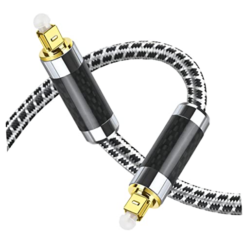 Cable de audio óptico digital Toslink para cine en casa y consolas de videojuegos