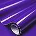VVIVID XPO Gloss Purple Vinyl Car Wrap Film Roll (1ft x 5ft)
