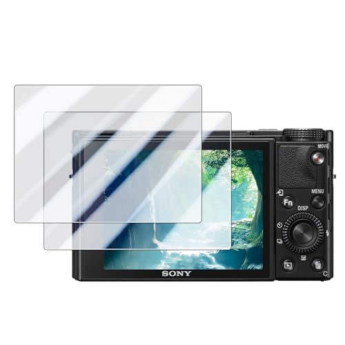 対応 SONY RX100VII / SONY RX100VI / SONY RX100V / SONY RX100IV / SONY RX100III / SONY RX100II / SONY RX100 ガラスフイルム 【Seninhi 】【2枚セッ