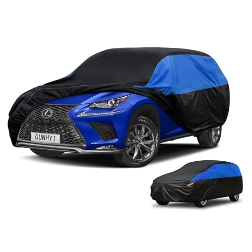 Lexus Car Cover Custom Fit Lexus NX NX200 NX300 NX350 NX400 NX450 Waterproof All Weather, Lightweight Full Exterior Cover Outdoor Sun UV Rain Dust Sno