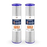 Aquaboon 5 Micron 20 x 4.5 Whole House Pleated Sediment Filter