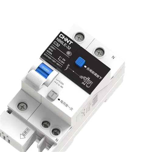 Disyuntor NB6LE-32 serie NB6LE 1P+N tipo C 10a para protección activa 3