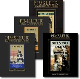 Pimsleur Comprehensive Spanish Level 1 2 3 4 (53 Cd) Audio Cd