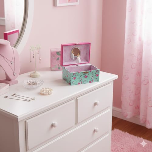 Barbie Ballet Musical Ballerina Jewelry Box by Mele and Co by Mele & Co. Since 1912 - Used condition - US$19.66