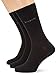 Produktbild bugatti Herren Socke 3 er Pack 6703 smooth cotton, Gr. 47-50, Schwarz (610 - black)