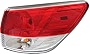Evan-Fischer Tail Light Assembly Compatible with 2013-202016 Nissan Pathfinder Passenger Side