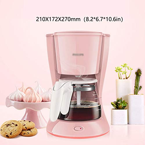 Kaffeemaschine Rosa Filterkaffeemaschine Espresso Kaffee Anti Drip Instant Drip Kaffeemaschinen Home Office… – Bild 3