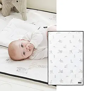 Dono&Dono Waterproof Muslin Play Mat for Infants and Babies - Dream House