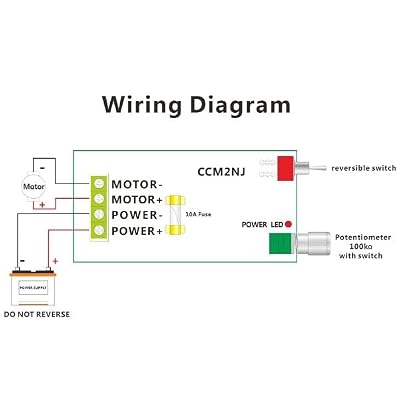 Motor Speed Controller Reversible PWM HHO Reversing Control DC 12/24V 40V