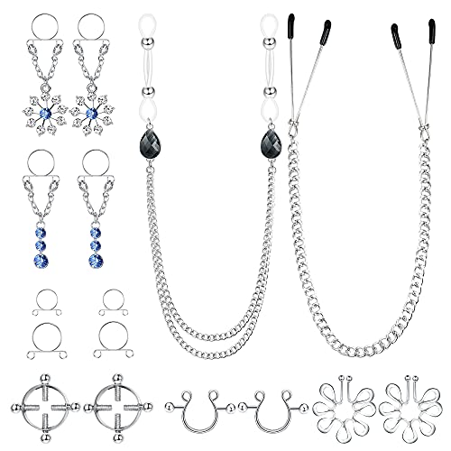 Kakonia CPR161-A Brustwarzenklemmen Set 13-teilig