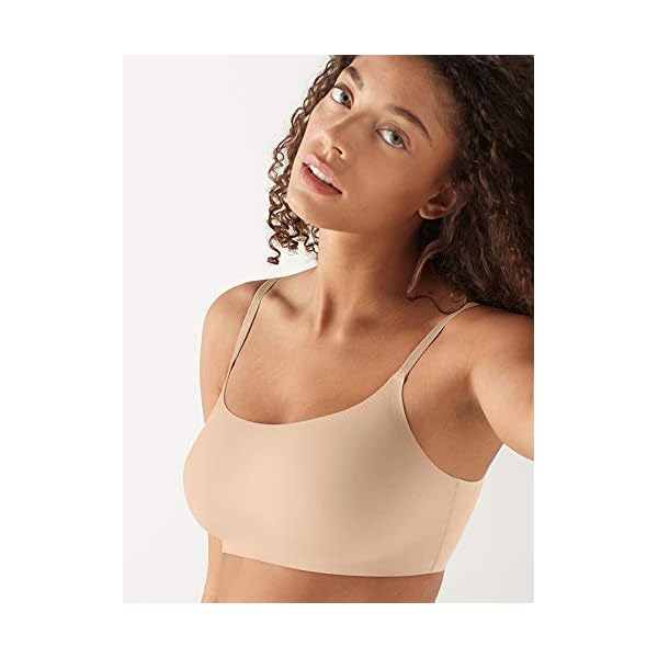 True-Co-Womens-True-Body-Scoop-Adjustable-Strap-Bra True & Co Womens True Body Scoop Adjustable Strap Bra, Dulce, S 32C-D 34A-B US