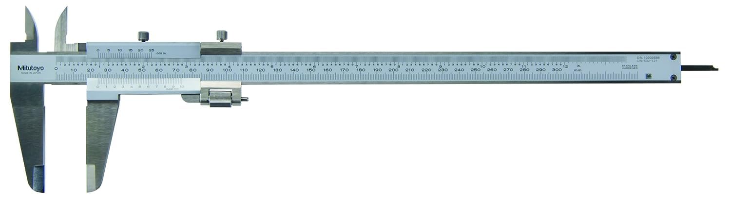 Mitu-toyo 532-121 Brand Vernier Caliper with Fine adjustment 300mm / 12 inch Model (B0CQRLMS63) Amazon Price History, Amazon Price Tracker