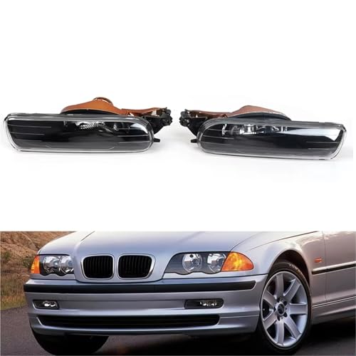 Faros antiniebla BMW E46 con cubierta y luz delantera integrada 2