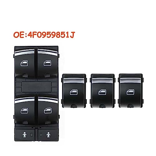 Interrupteur de vitre commande électrique 4F0959851J pour Audi A6L Q7