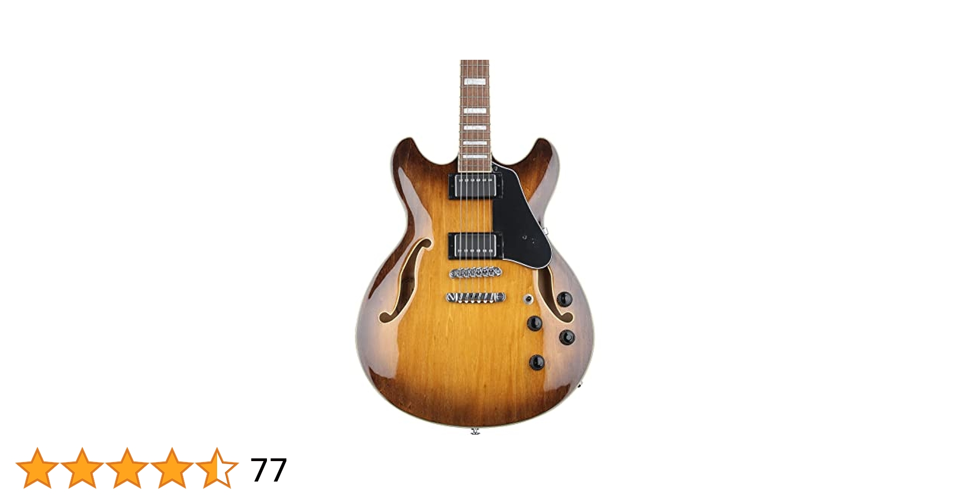 Amazon.com: Ibanez Artcore AS73 - Tobacco Brown : Musical