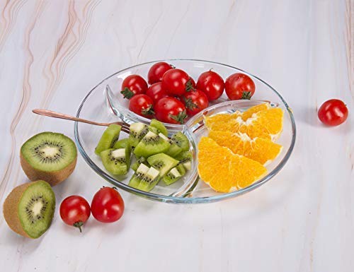 Foyo RP-10 Round Tempered Glass Serving Platters/Trays thumb #7