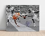 Tennessee Autograph Print - Josh Dobbs Pylon Dive - Pylon fly - 16x20 Poster Print