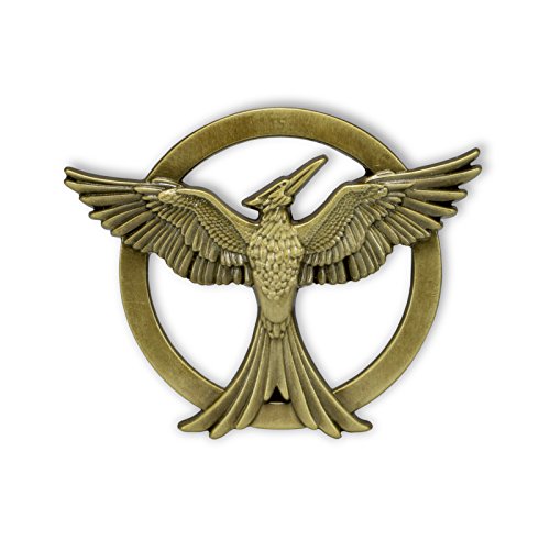 NECA Tribute von Panem Mockingjay Spotttölpel Pin Anstecknadel aus Hunger Games lizenziert