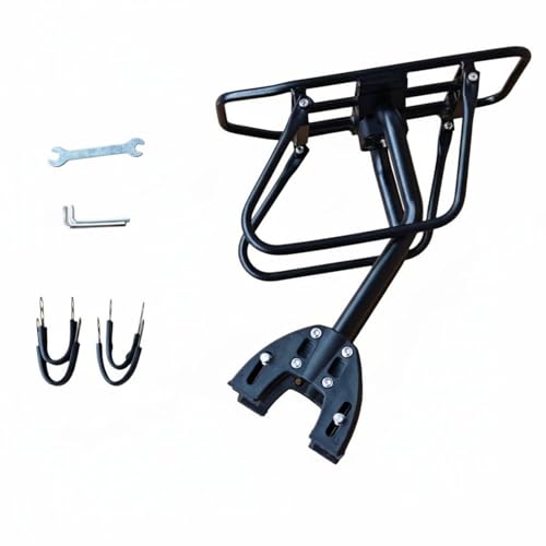 harayaa Aluminum Rack Adjustable Rear Carrier Sturdy Bike Cargo Rack