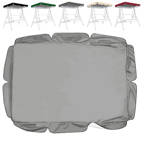 Toldo de repuesto para columpio jardin 2 plazas impermeable y resistente a rayos UV 2