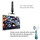 Rewave TV Antenne, DVBT2 Antenne, Freeview, Universal Digitale TV-Antenne für den Innenbereich, mit Starkem Signal, 50+ Meilen Reichweite, 4K 1080P Smart-TV-Antenne für den Innenbereich