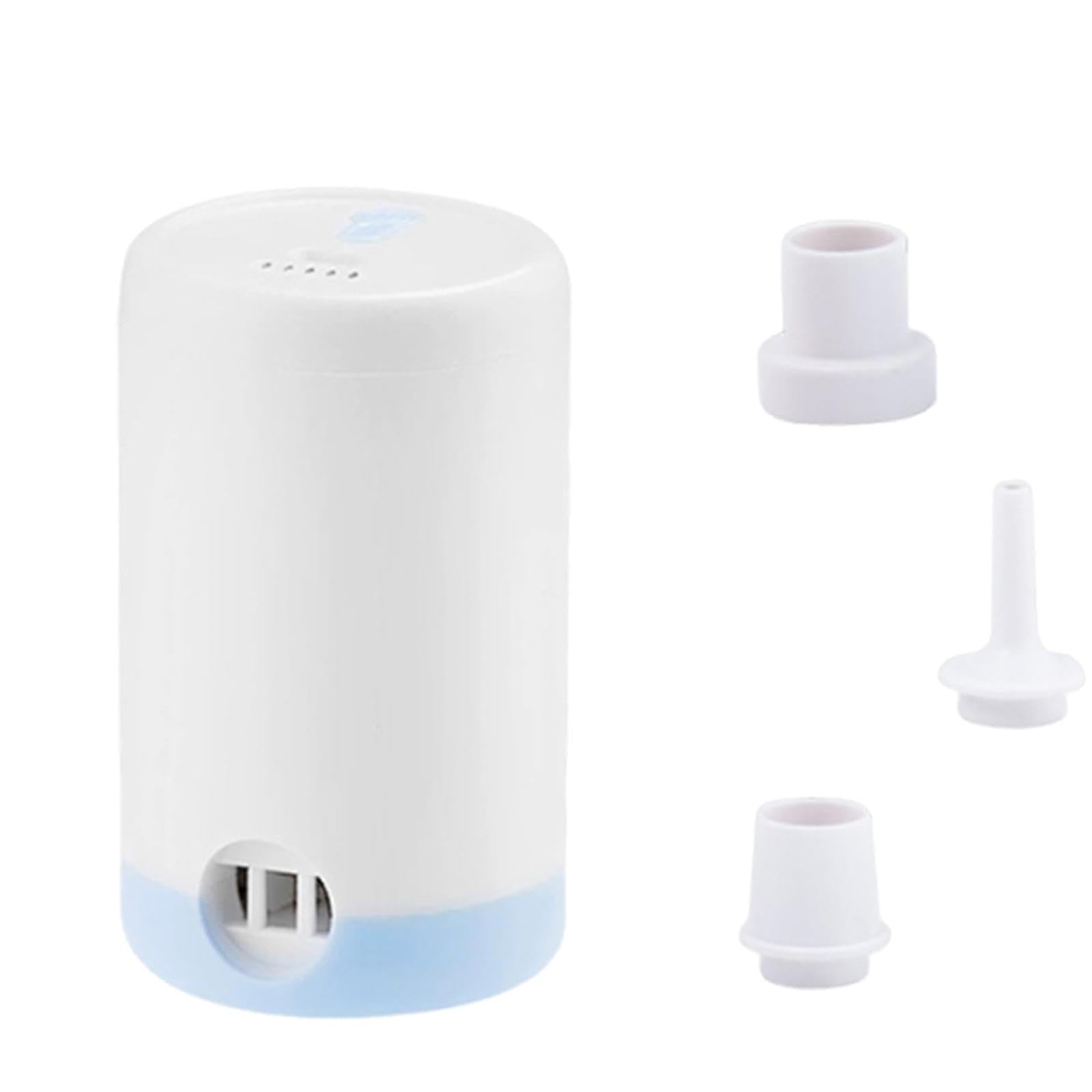 Harilla Rangement sous Vide, Pompe à air électrique, 5 Embouts Inclus, Portable, réutilisable, silencieuse, Automatique, Mini, pour Jouets Piscine