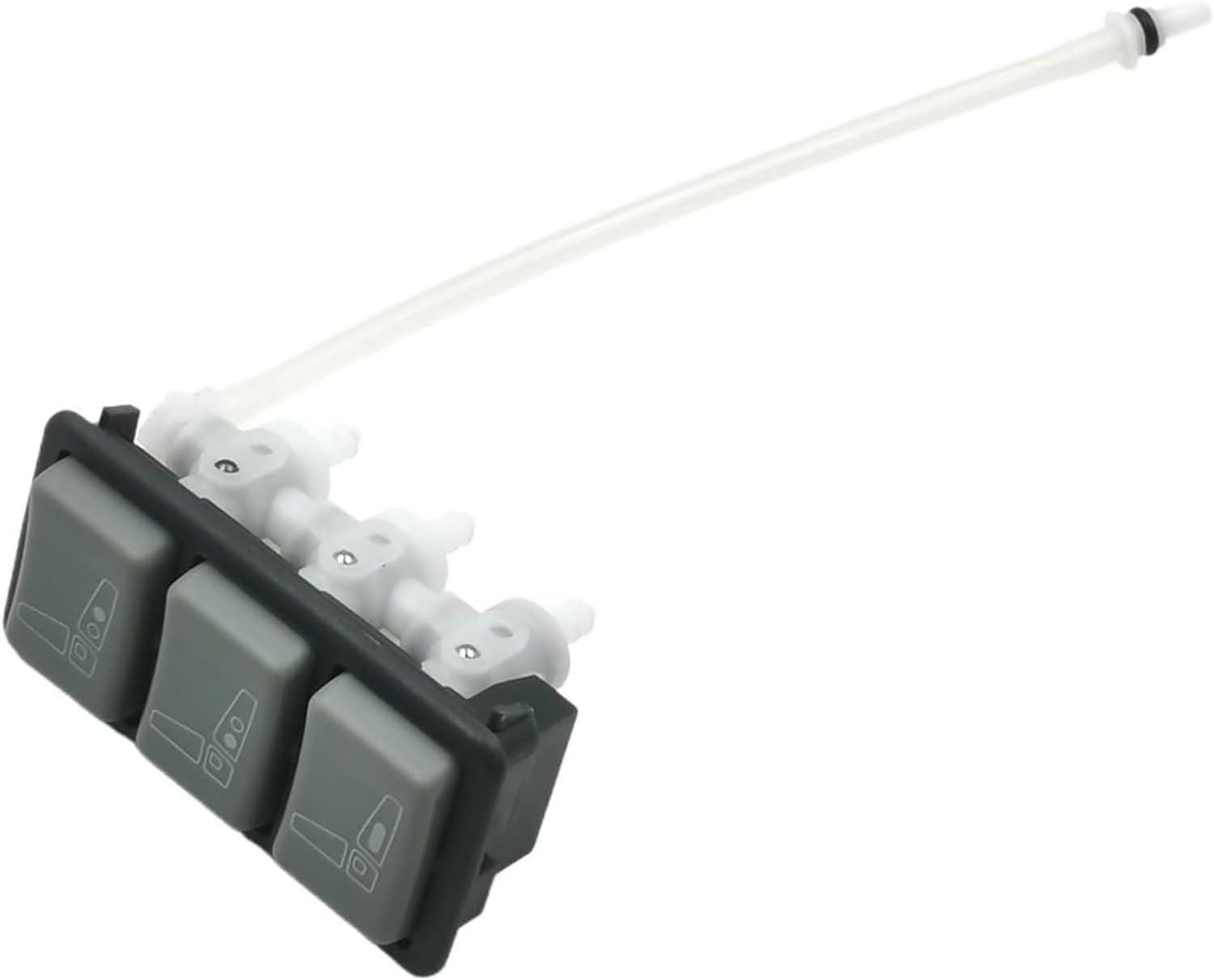 Truck Seat Lumbar Adjustment 29074-02/04E 81623986093 42538404 Compatible for IPS 3 Buttons Compatible for ISRI Compatible for Man Compatible for IVECO Car Replacement Parts