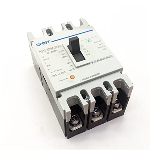 Disjoncteur boîtier moulé 200A triphasé NM1-250S 3 pôles MCCB solide