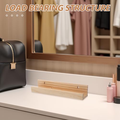 Estante de madera para vinilos con estructura resistente para el dormitorio 6
