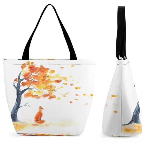 Sac à main pour femme renard mignon fini le manque de place en voyage