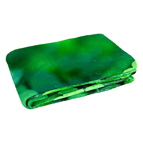 Couverture trèfle douce contre le froid : plaid chaud 150x100 pour lit et extérieur - 3