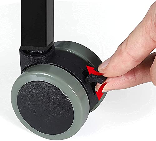 Mooace Kitchen Cart On Wheels, 3-Tire Metal Mesh Rolling Utility Cart With Wood Cover, Multifunction Wire Basket Shelf Trolley For Home,Bathroom,Living Room(Black) #TOP6