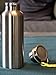 Gteller Stainless Steel Vacuum Insulated Water Bottle 34/25/20/17/12oz 18/8 for Hot and Cold Drinks, Double Walled, Leak Proof (Silver(12oz))