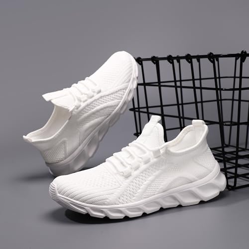 Image of DLWKIPV Womens Slip on Walking Tennis Shoes for Women Work Running Athletic Gym Sports Sneakers Lightweight Casual Shoe