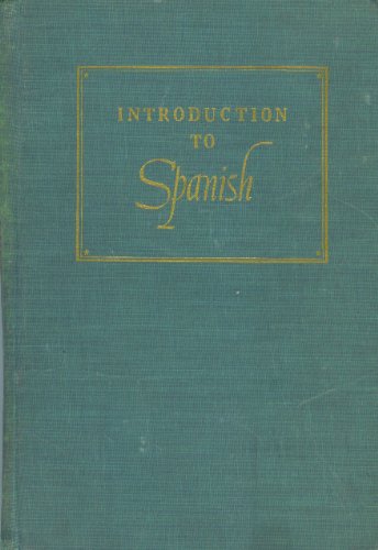 Introduction to Spanish B0036NJNCE Book Cover