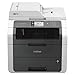 Produktbild Brother MFC9140CDN Multifunktionsgerät (Drucker, Kopierer, Scanner, Fax, Bis zu 2400x600dpi, USB 2.0, Duplex-Druck) anthrazit/grau